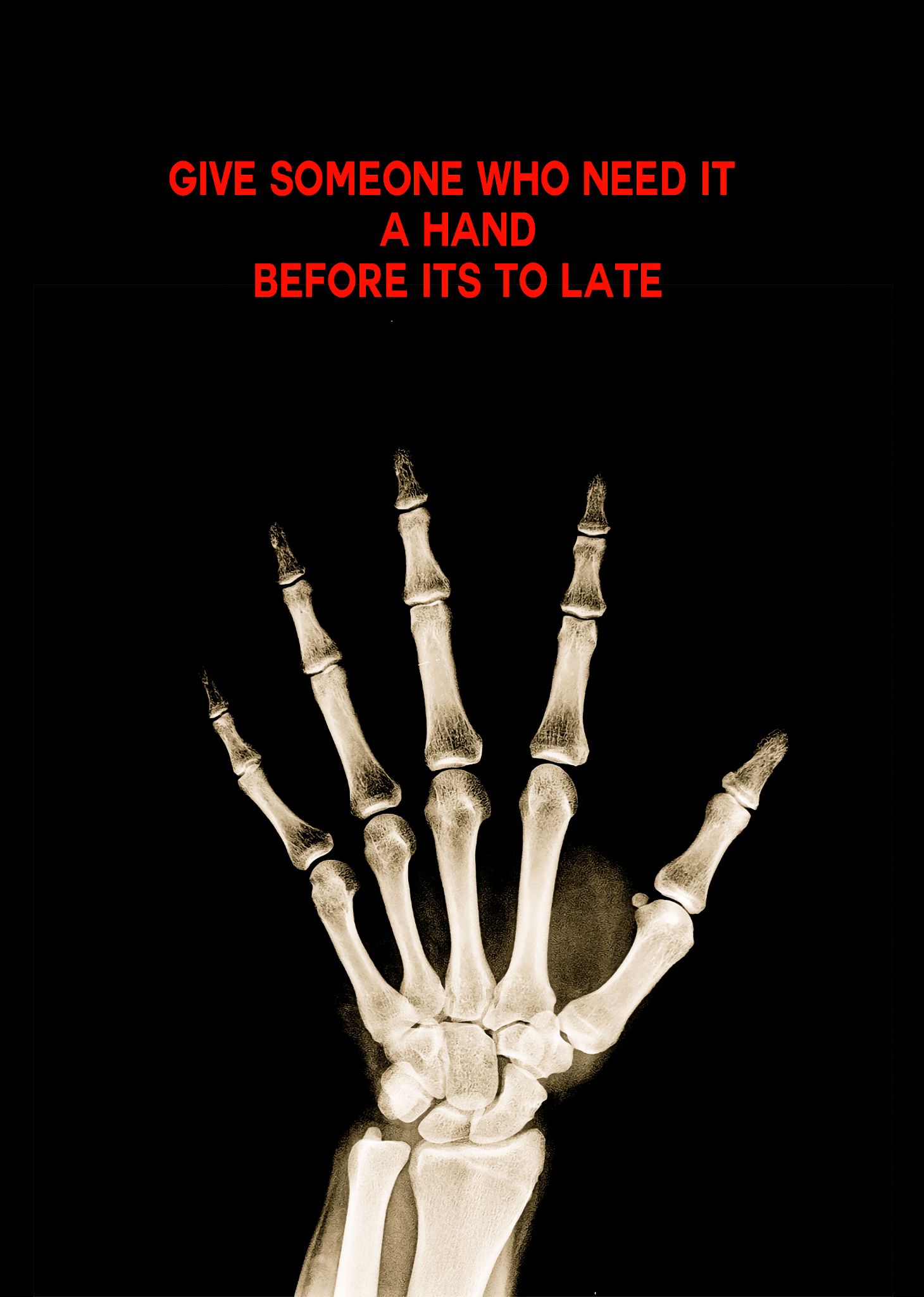 Give someone a hand 